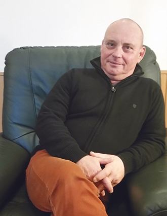 Kovács Csaba, a Félúton Alapítvány ügyvezetője, kuratóriumi titkára