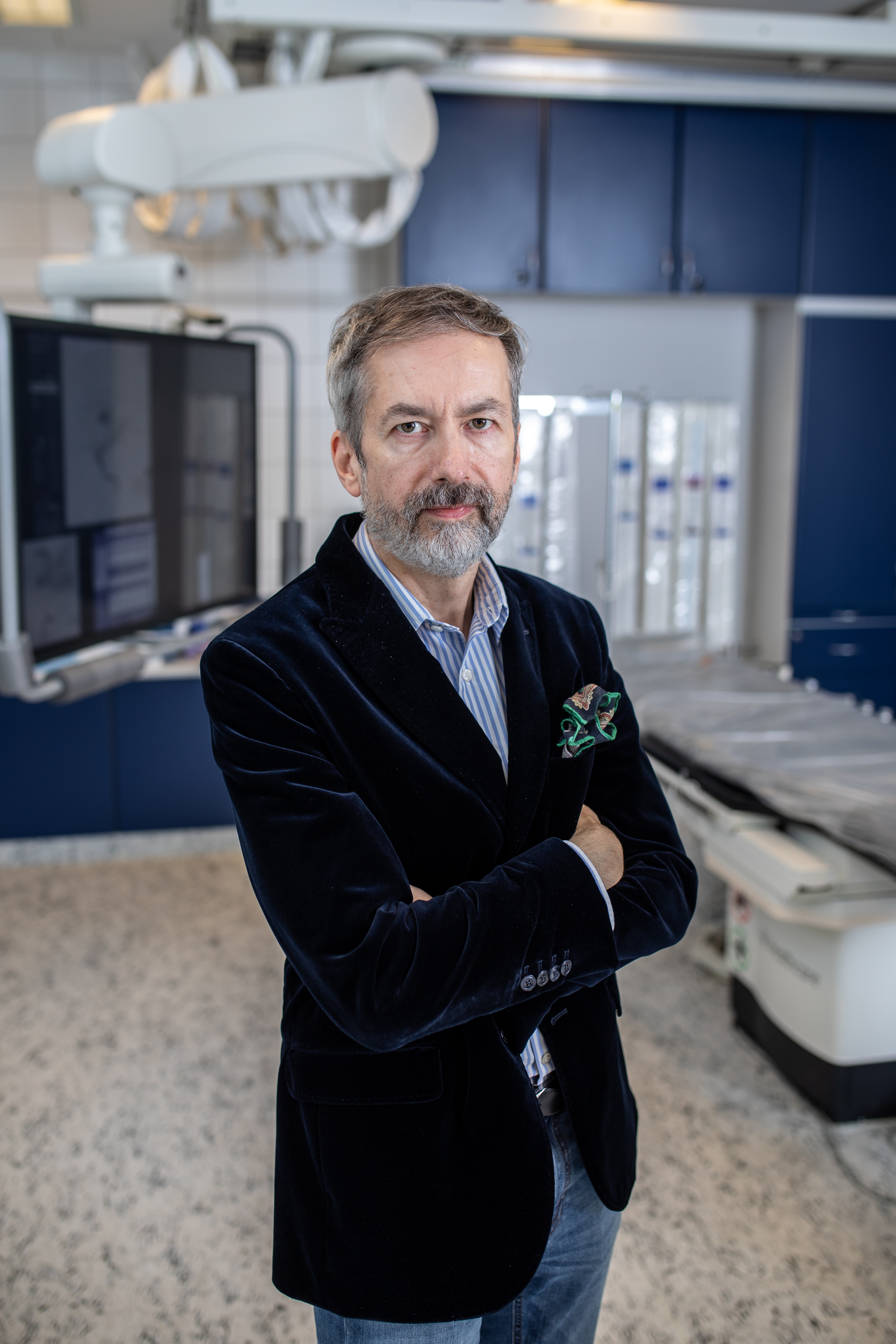 Óváry Csaba, az Országos Klinikai Idegtudományi Intézet (OKITI) főigazgatója Fotó: Móricz-Sabján Simon