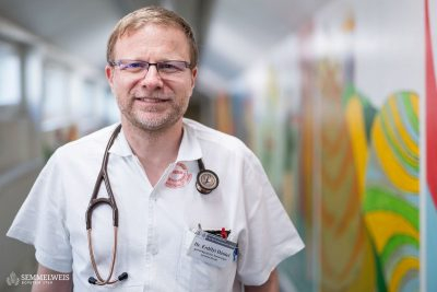 Dr. Erdélyi Dániel (forrás: Semmmelweis Egyetem - Bartha Bálint fotója)